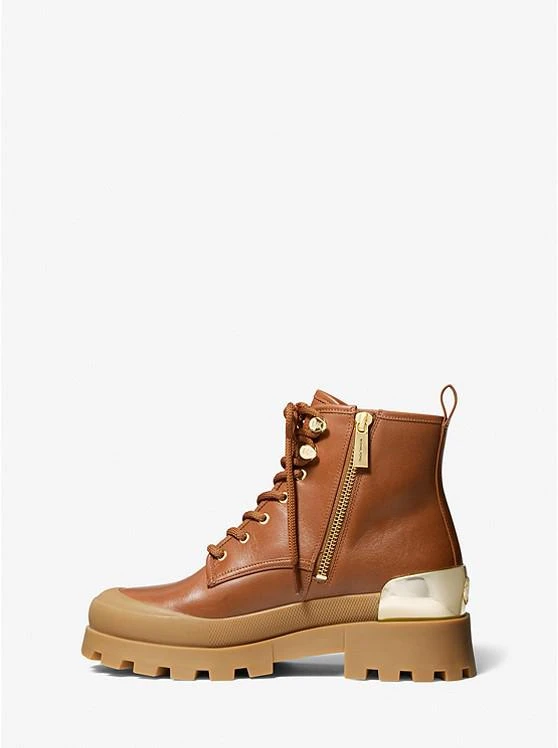 商品Michael Kors|Payton Leather Combat Boot,价格¥746,第3张图片详细描述