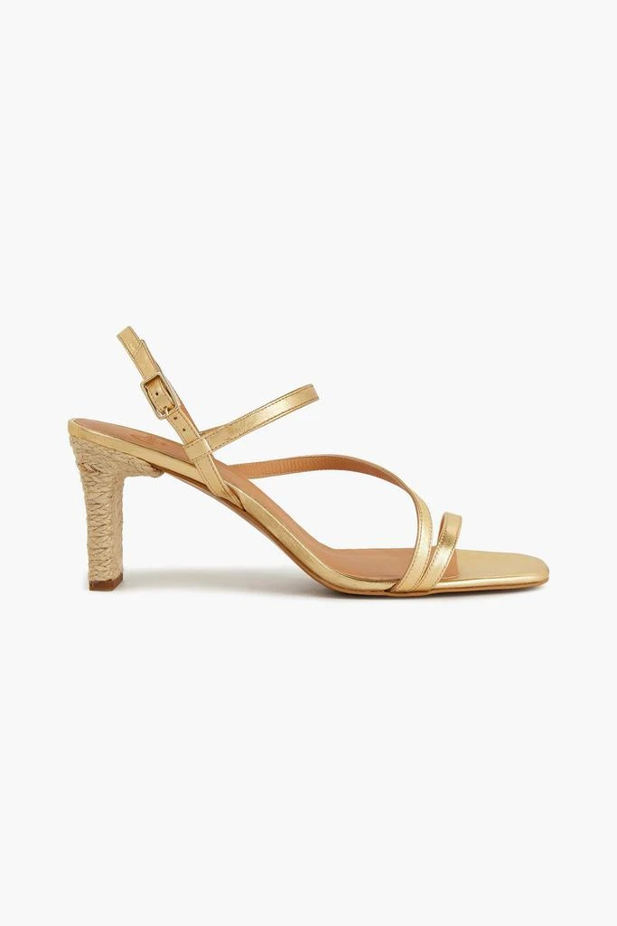 商品CASTAÑER|Lia metallic leather sandals,价格¥949,第1张图片