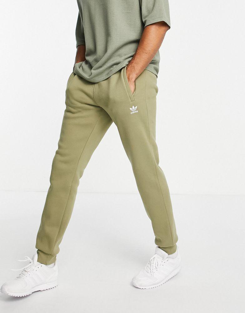 adidas Originals essentials joggers in khaki商品第1张图片规格展示