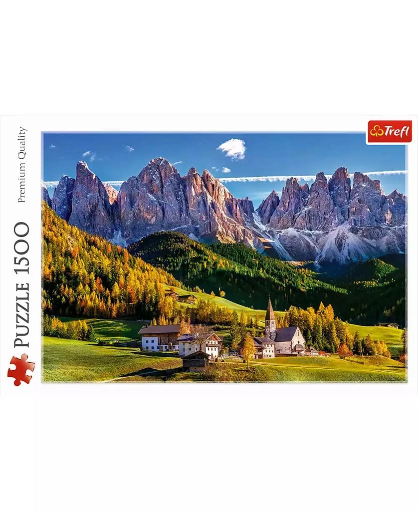 商品Trefl|Jigsaw Puzzle Val di Funes Valley of Dolomites Italy, 1500 Pieces,价格¥225,第3张图片详细描述