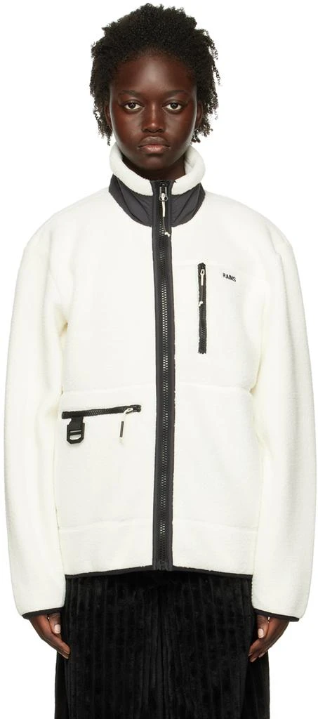 商品RAINS|White Heavy Jacket,价格¥671,第1张图片