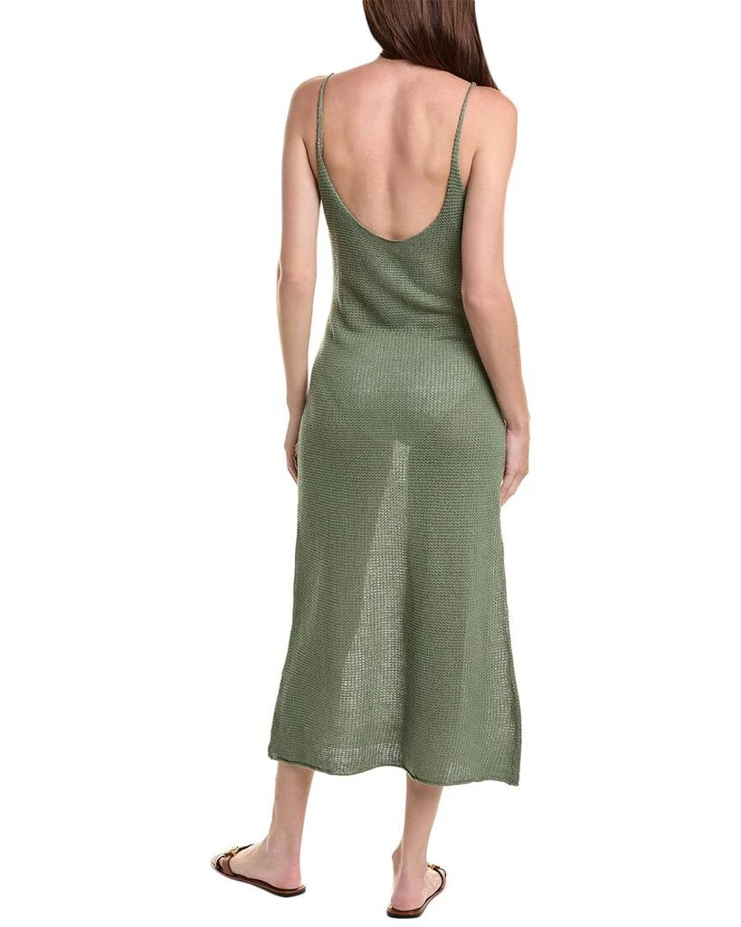 商品Onia|Textured Linen Sweater Scoop Maxi Dress,价格¥922,第2张图片详细描述