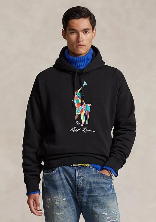 商品Ralph Lauren|Ralph Lauren Big Fit Big Pony Fleece Hoodie,价格¥450,第1张图片