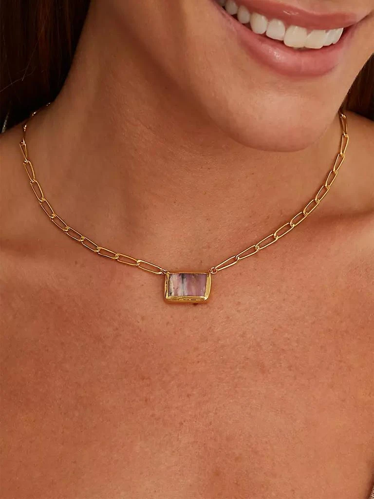 商品Chan Luu|18K-Gold-Plated Pendant Necklace,价格¥1599,第3张图片详细描述