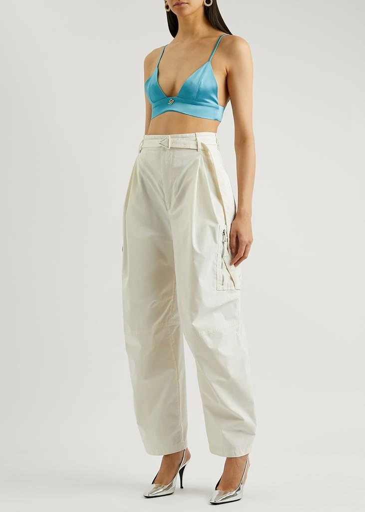商品BLUMARINE|Satin bra top,价格¥1472,第4张图片详细描述