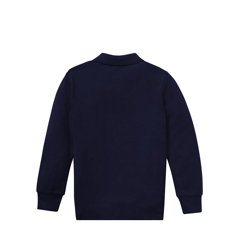 商品Ralph Lauren|Little Boys Basic Mesh Knit Polo Shirt,价格¥93,第2张图片详细描述