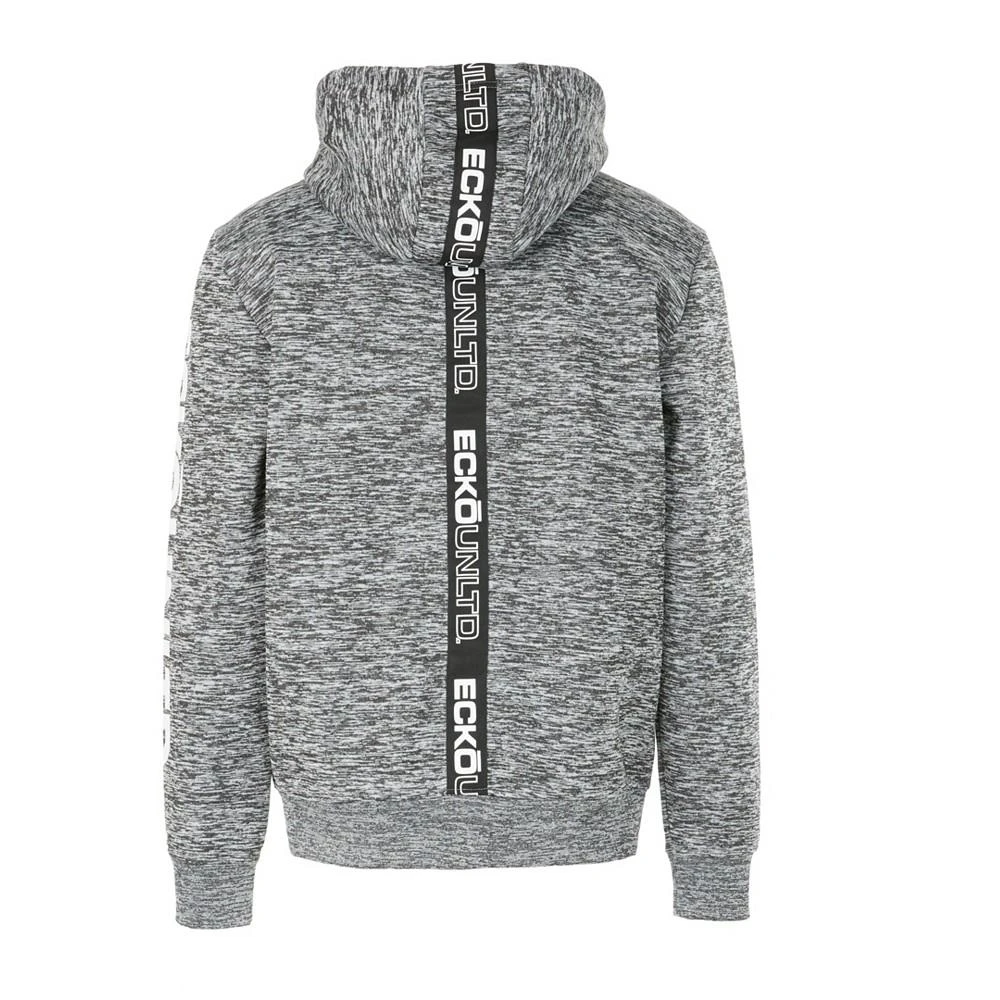 商品Ecko Unltd|Men's Printed Tape Zipper Full Zip Hooodie,价格¥436,第3张图片详细描述
