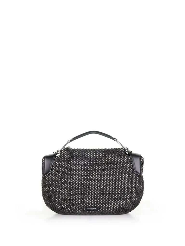 商品GIANNI CHIARINI|Gianni Chiarini Logo Patch Crochet Shoulder Bag,价格¥1298,第1张图片