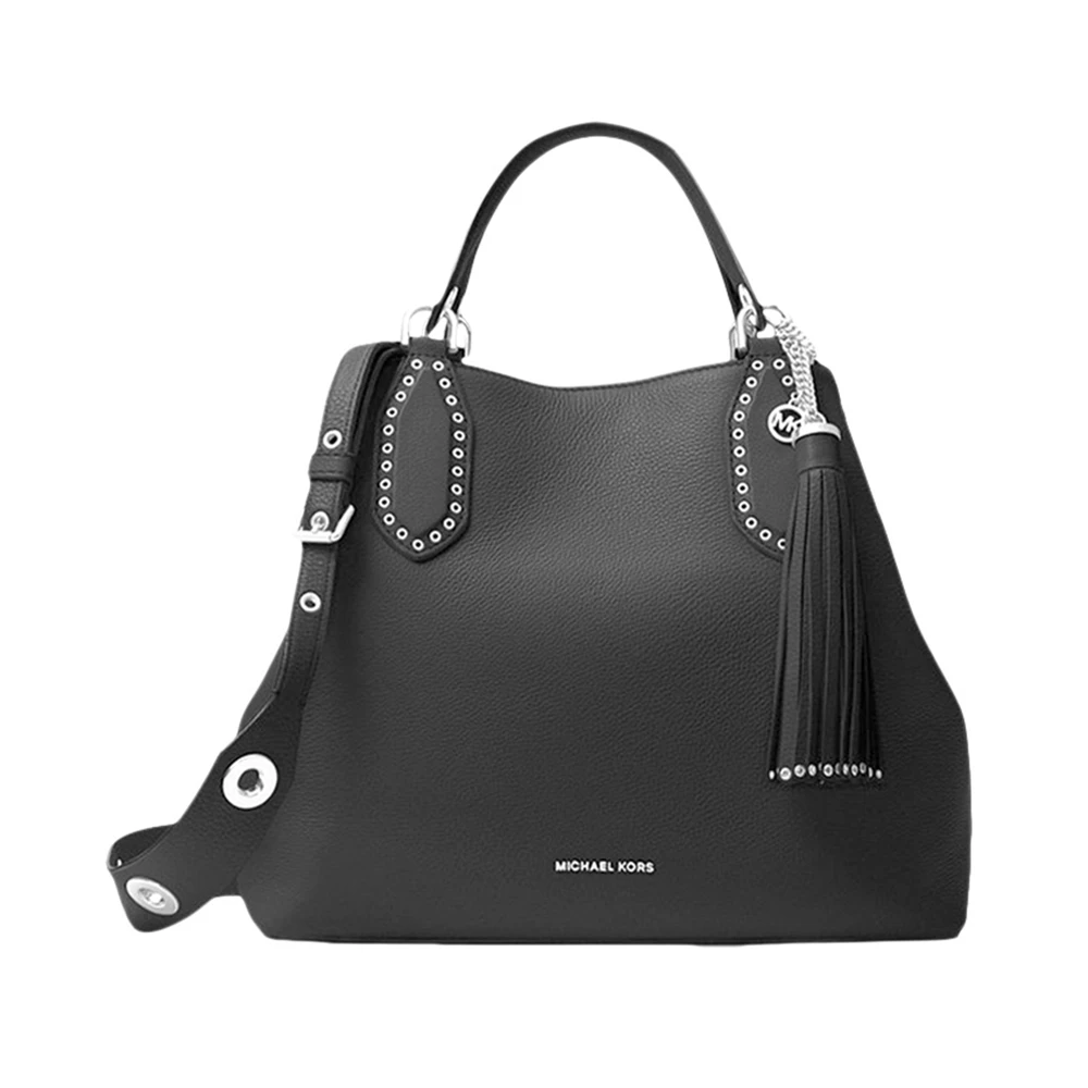 商品Michael Kors|MICHAEL KORS 黑色女士手提包 30T7SBNS3L-BLACK,价格¥1618,第1张图片