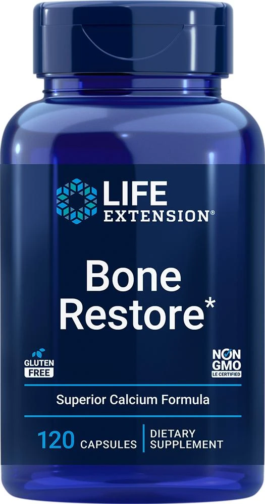 商品Life Extension|Life Extension Bone Restore* Calcium Supplement (120 capsules),价格¥121,第1张图片