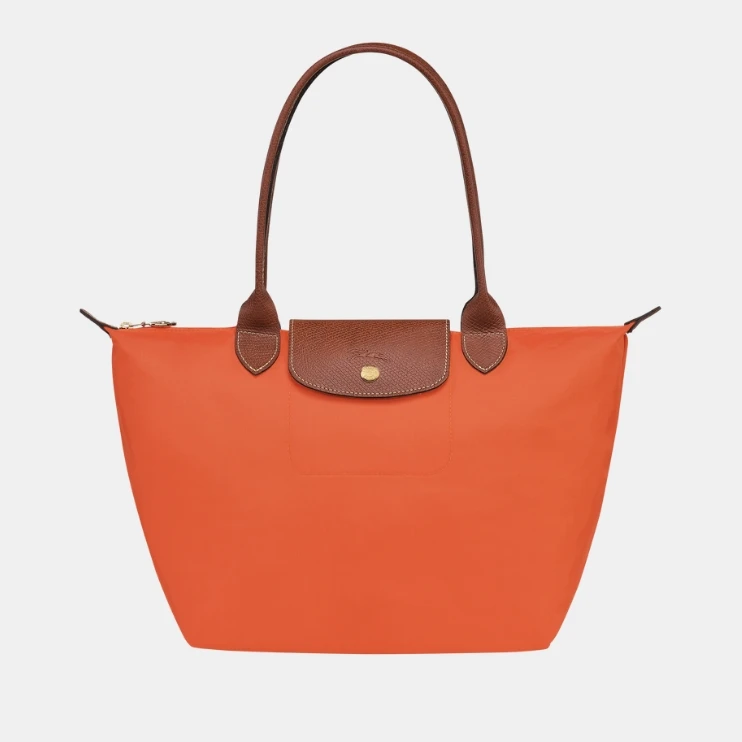 商品[国内直发] Longchamp|珑骧饺子包女士LE PLIAGEL2605 089织物小号长柄可折叠手提包购物袋长柄单肩包马卡龙色,价格¥1046,第1张图片