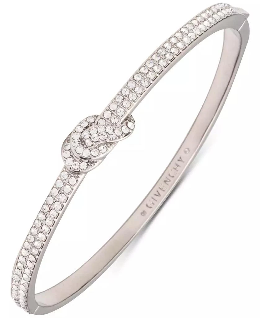 商品Givenchy|Crystal Pavé Knot Bangle Bracelet,价格¥221,第1张图片