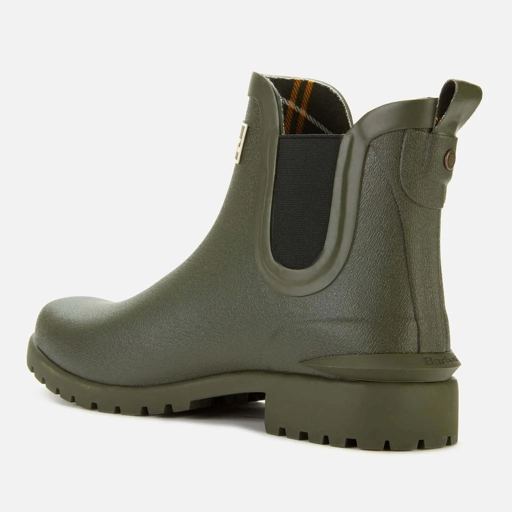 商品Barbour|Barbour Women's Wilton Chelsea Wellies - Olive,价格¥529,第3张图片详细描述