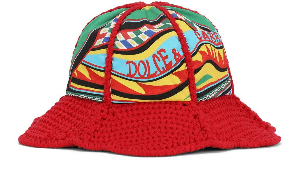 商品Dolce & Gabbana|Multi-colored crochet hat,价格¥5576,第1张图片