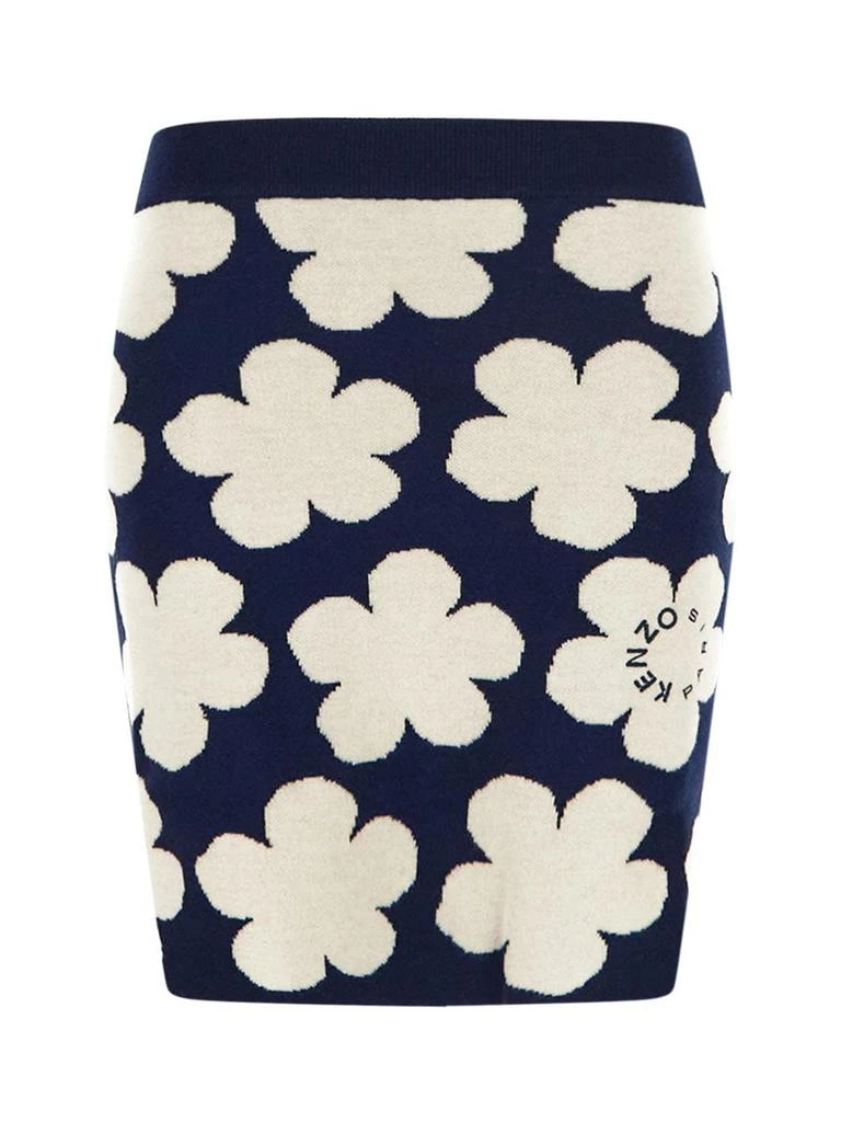 商品Kenzo|Jacquard Mini Skirt,价格¥1321,第1张图片