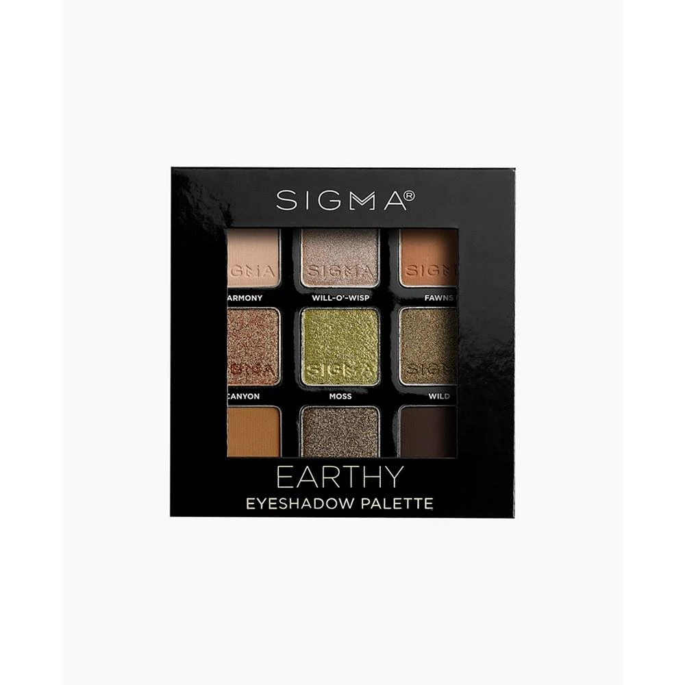商品Sigma Beauty|Earthy Eyeshadow Palette,价格¥155,第4张图片详细描述