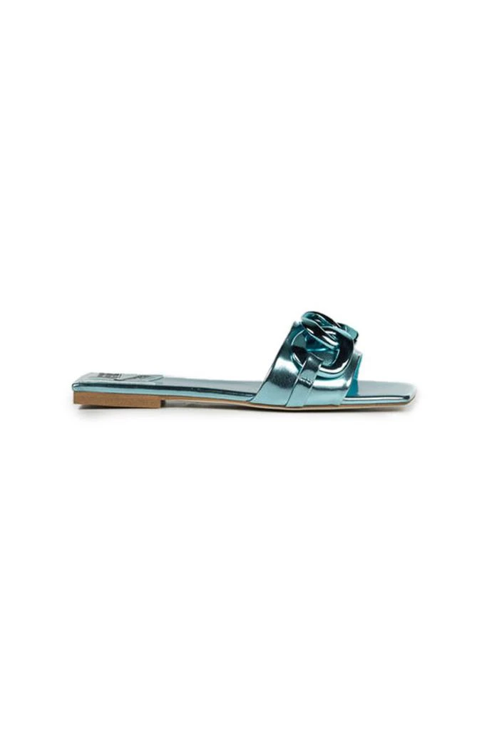 商品Jeffrey Campbell|Jeffrey Campbell Womens Light Blue Leather Sandals,价格¥1288,第1张图片