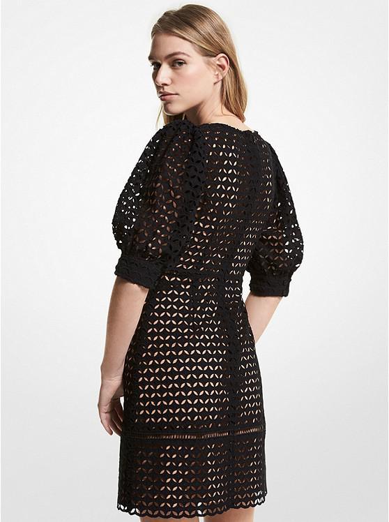 商品Michael Kors|Eyelet Cotton Lawn Dress,价格¥534,第5张图片详细描述