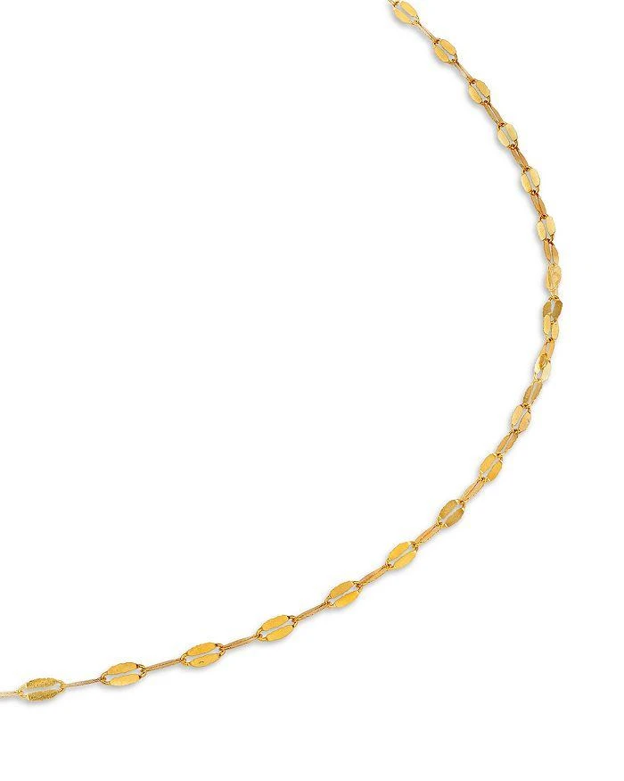 商品Moon & Meadow|Moon & Meadow 14K Yellow Gold Shimmer Link Necklace,价格¥5672,第3张图片详细描述