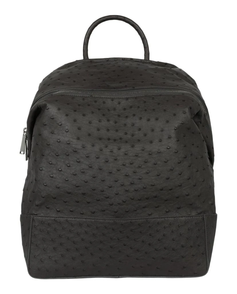 商品Bottega Veneta|Ostrich Leather Backpack,价格¥24496,第1张图片