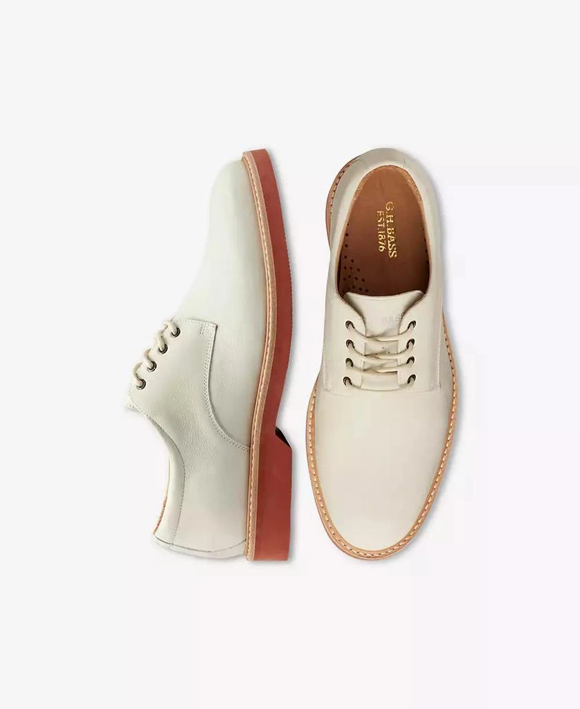 G.H.BASS Men's Pasadena Lace Up Derby Shoes 商品