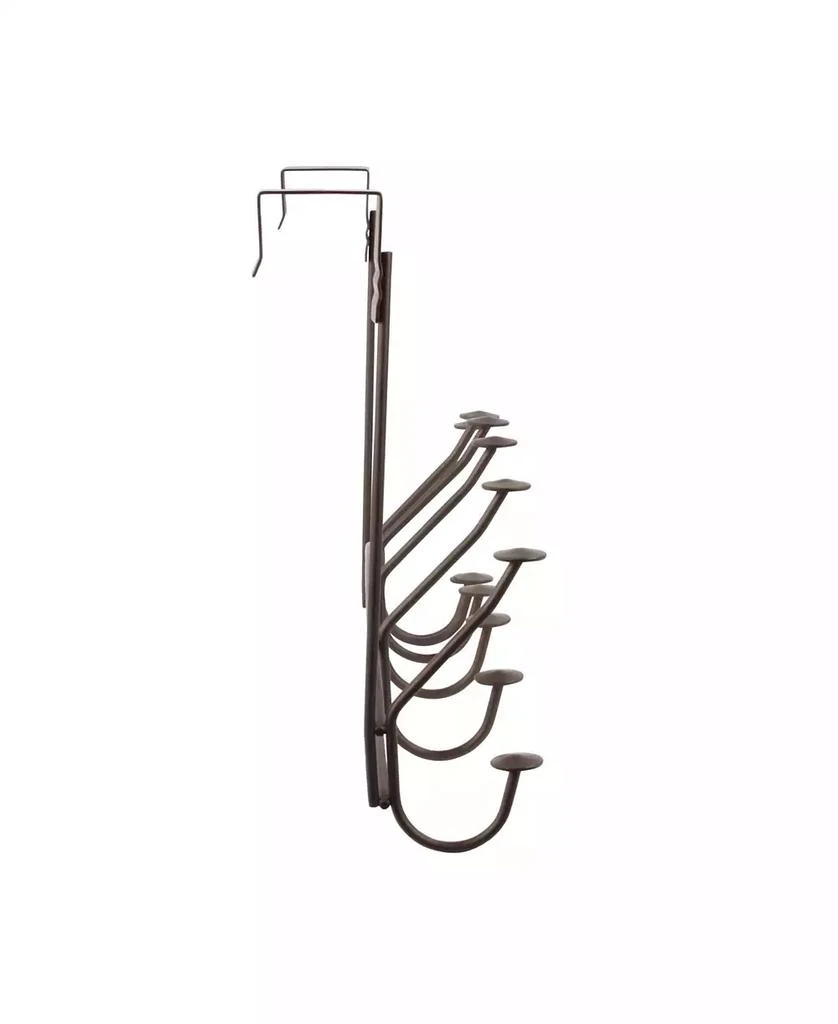 商品Spectrum|Windsor Over The Door 6-Double Hook Rack,价格¥188,第3张图片详细描述