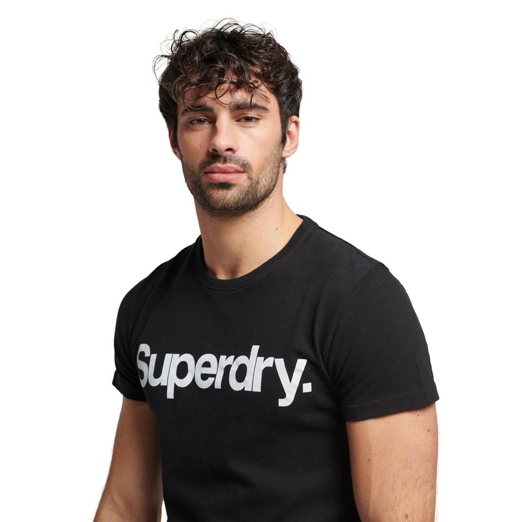 商品Superdry|Superdry Men's Organic Cotton Core Logo T-Shirt,价格¥167,第2张图片详细描述