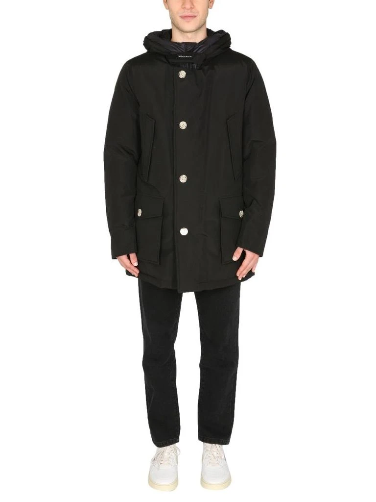 商品Woolrich|Woolrich Men&#39;s  Black Other Materials Outerwear Jacket,价格¥6398,第1张图片
