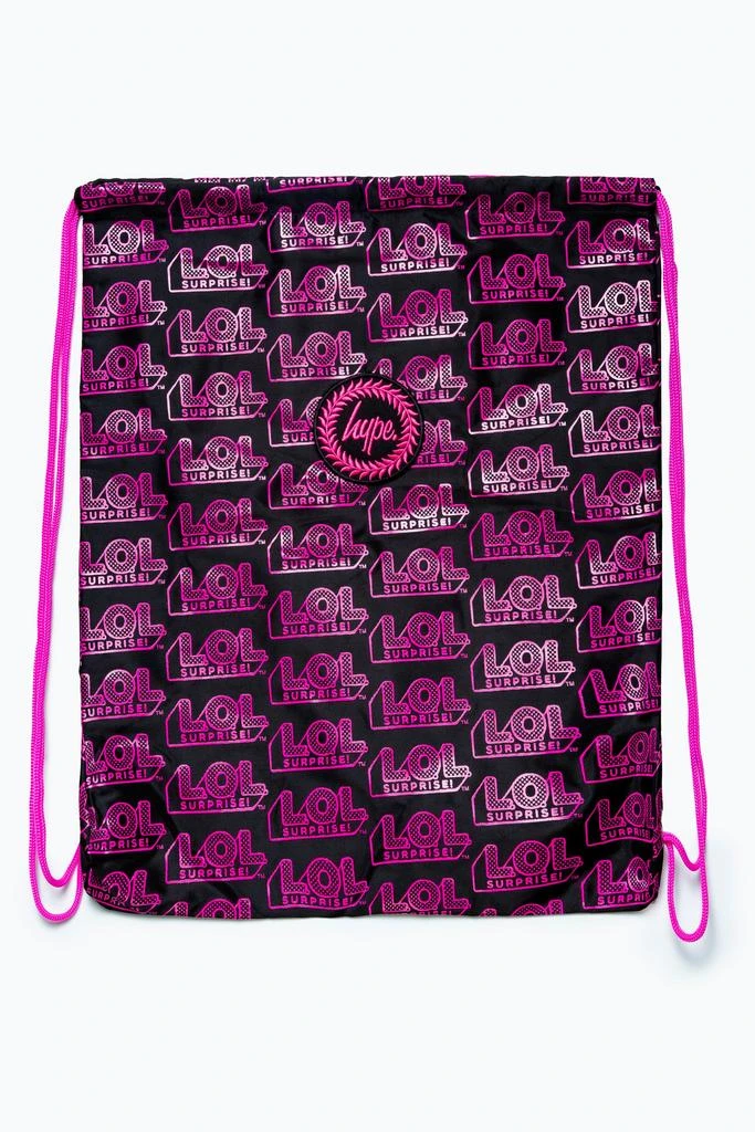 商品HYPE BAGS|HYPE X L.O.L. LOGO DRAWSTRING BAG,价格¥47,第1张图片