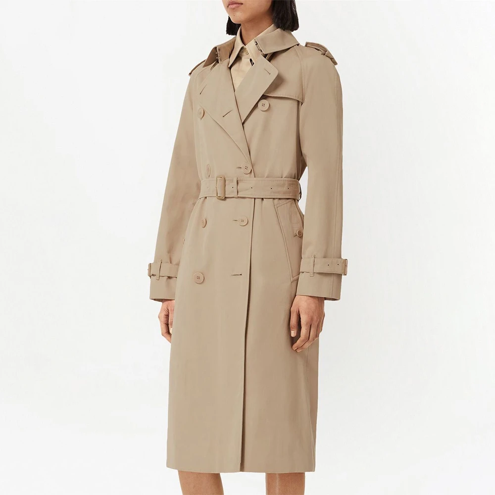 BURBERRY 卡其色女士风衣 8052606 商品