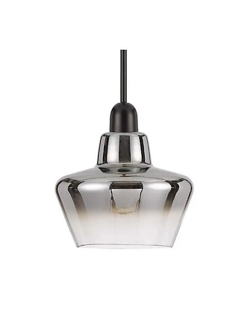 商品belk|Range Pendant Light With Wine Cup Design Glass Shade Gray And Black,价格¥902,第3张图片详细描述