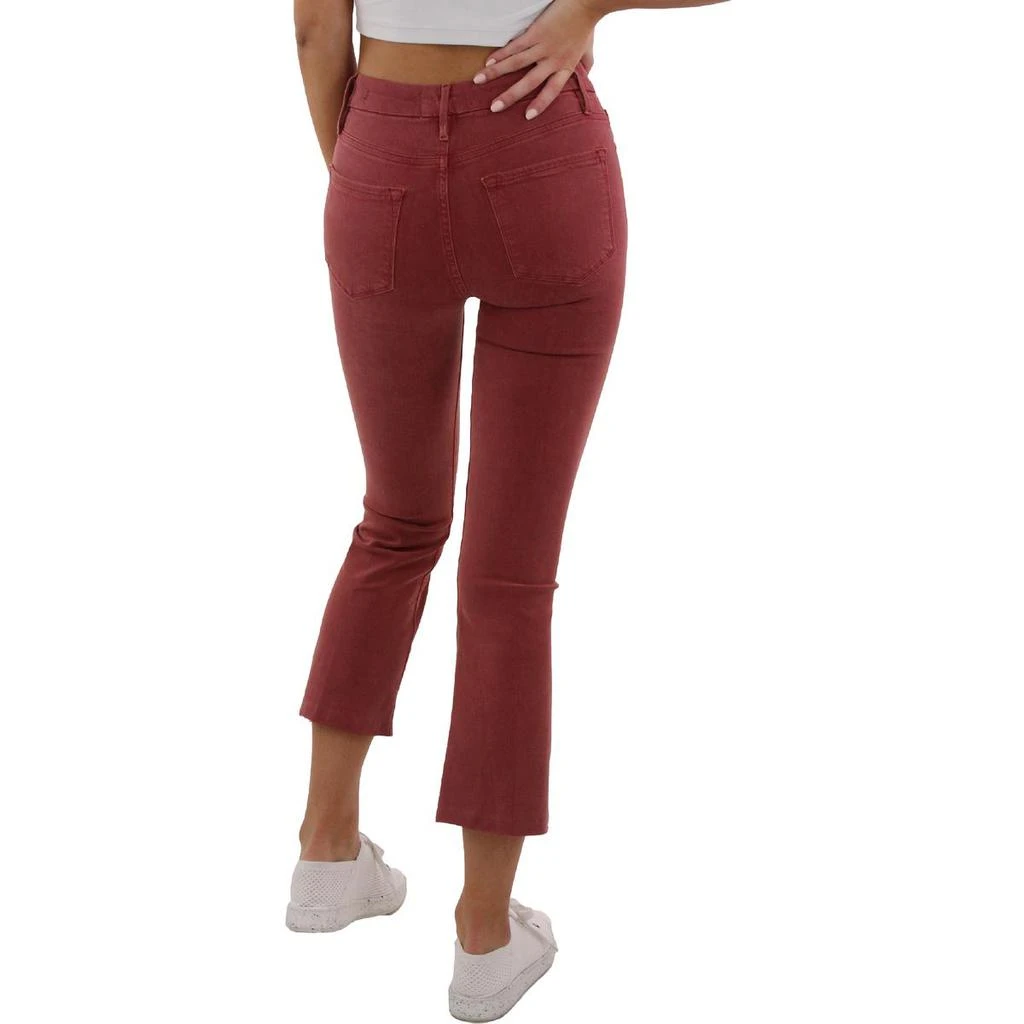 商品FRAME|FRAME Womens Le Crop Mid-Rise Mini Bootcut Jeans,价格¥135,第2张图片详细描述