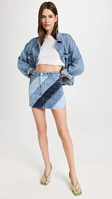 商品Alice + Olivia|Good 高腰迷你半身裙,价格¥1247,第4张图片详细描述