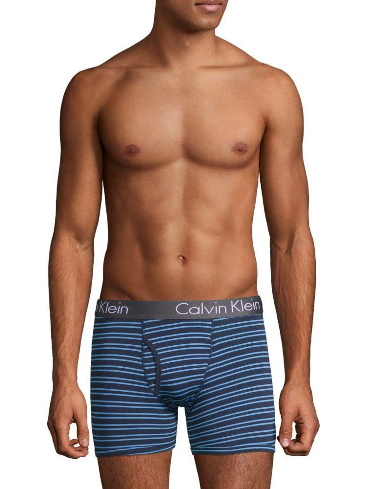 商品Calvin Klein|2-Pack Stretch Cotton Boxer Briefs,价格¥120,第1张图片详细描述
