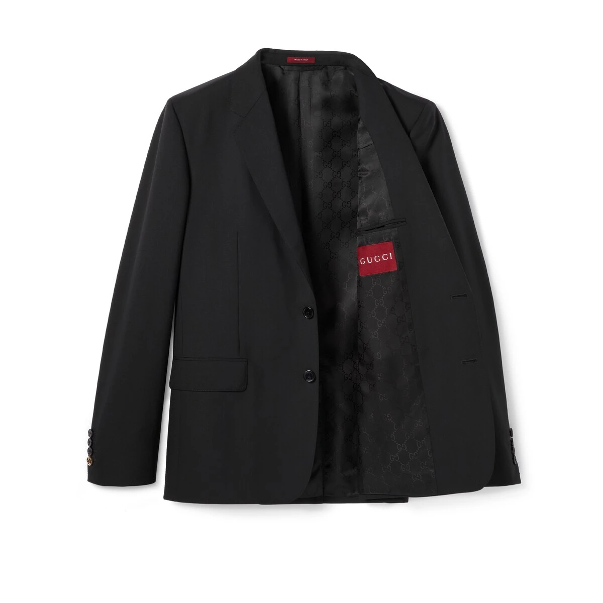 【预售】 古驰 25春夏 男士 西服套装 羊毛西装套装 827026 Z7AOX 1000  商品