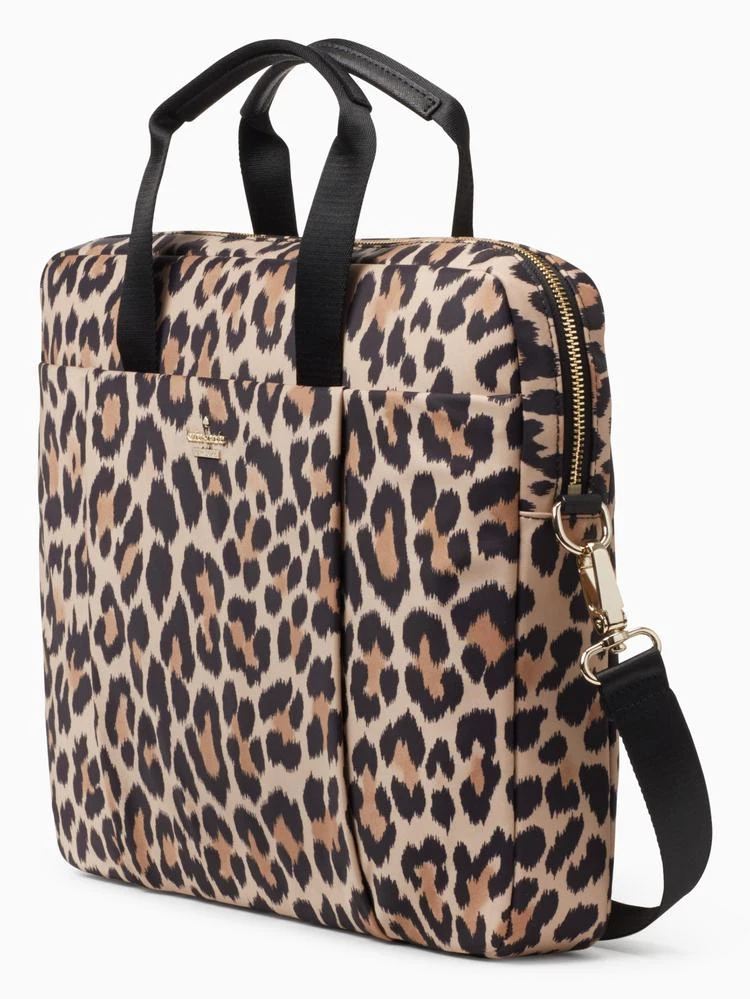 leopard laptop commuter bag 商品