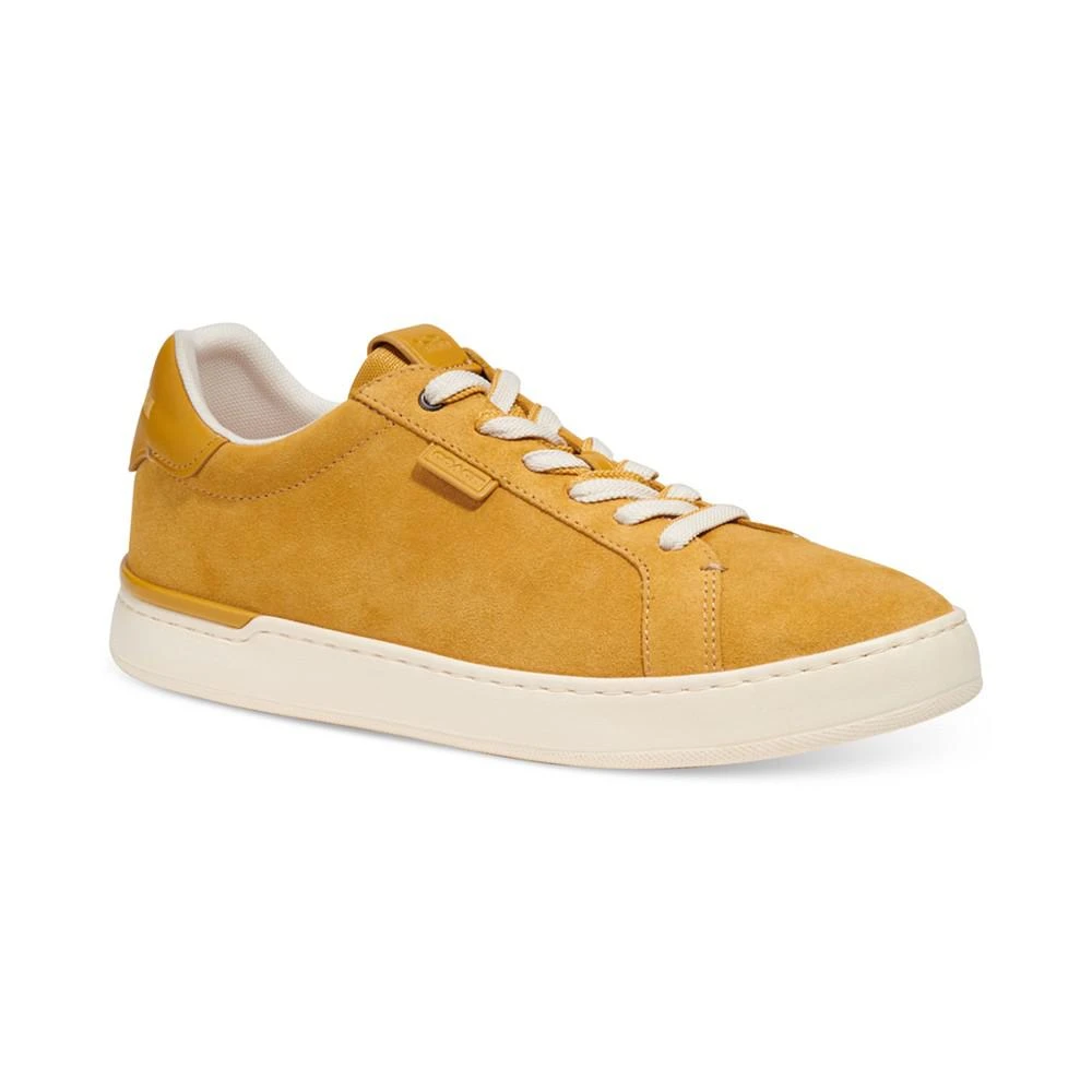 商品Coach|Men's Lowline Suede Tennis-Style Sneaker,价格¥1236,第1张图片