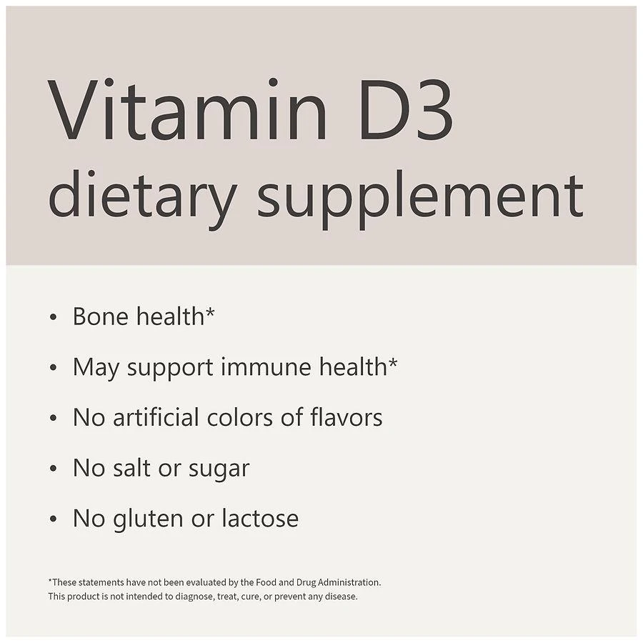 Vitamin D3 25 mcg (1000 IU) Softgels (200 days) 商品