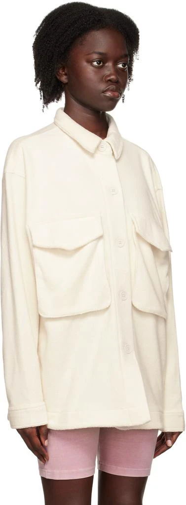 商品Reebok|White Flap Pocket Jacket,价格¥177,第2张图片详细描述