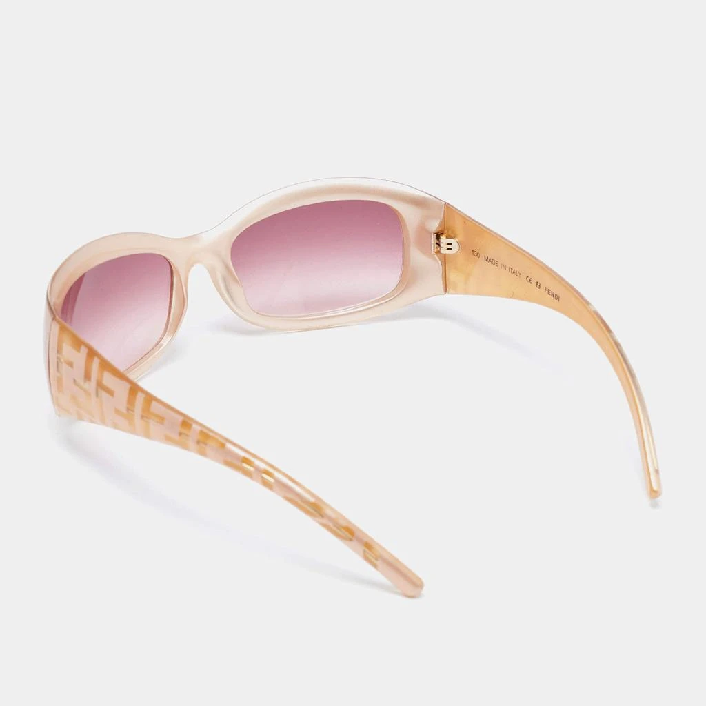 商品[二手商品] Fendi|Fendi Metallic/Brown Gradient FS299 264 Rectangle Sunglasses,价格¥1307,第3张图片详细描述