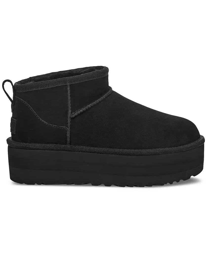 商品UGG|Women's Classic Ultra Mini Platform Booties,价格¥1208,第2张图片详细描述