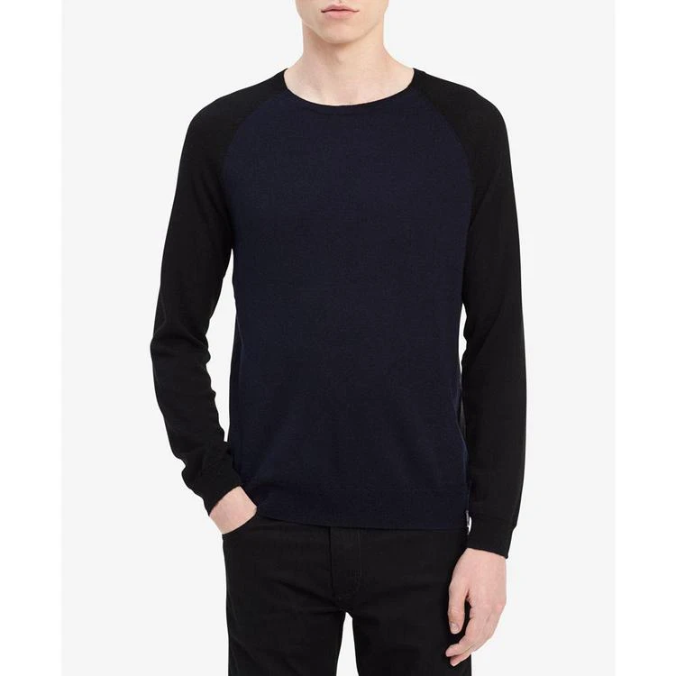 商品Calvin Klein|男士 Merino Raglan 针织衫,价格¥201,第2张图片详细描述