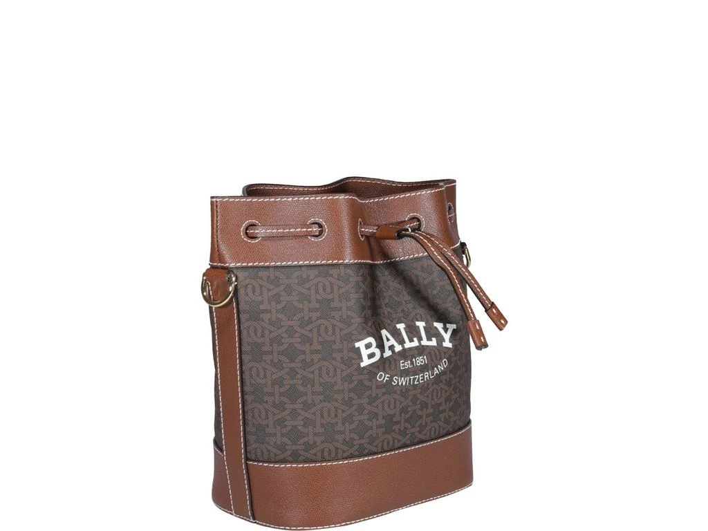 商品Bally|Bally Logo Printed Bucket Bag,价格¥4124,第3张图片详细描述