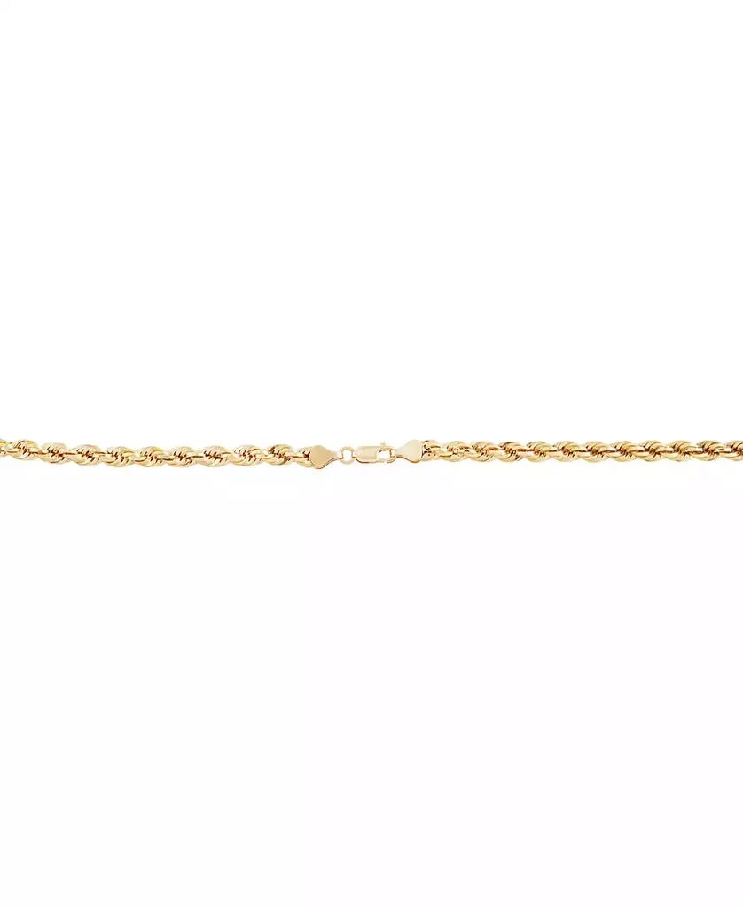 商品Macy's|Glitter Rope Link 24" Chain Necklace in 14k Gold,价格¥15893,第5张图片详细描述