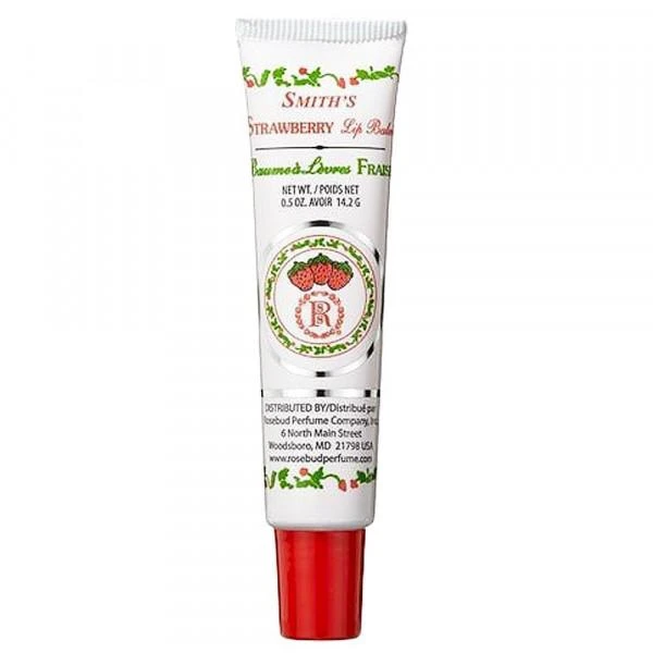 商品Rosebud Salve|Smith’s Strawberry Lip Balm Tube,价格¥60,第1张图片