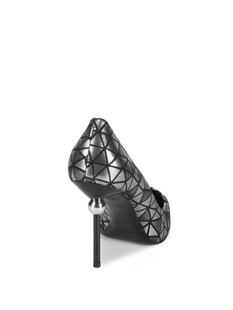 商品Roger Vivier|Geometric Leather Pumps,价格¥2995,第2张图片详细描述