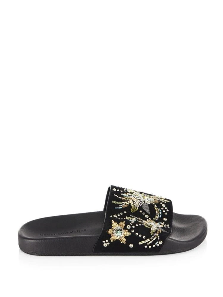 商品Rebecca Minkoff|Suzette Embellished Slides,价格¥1463,第5张图片详细描述