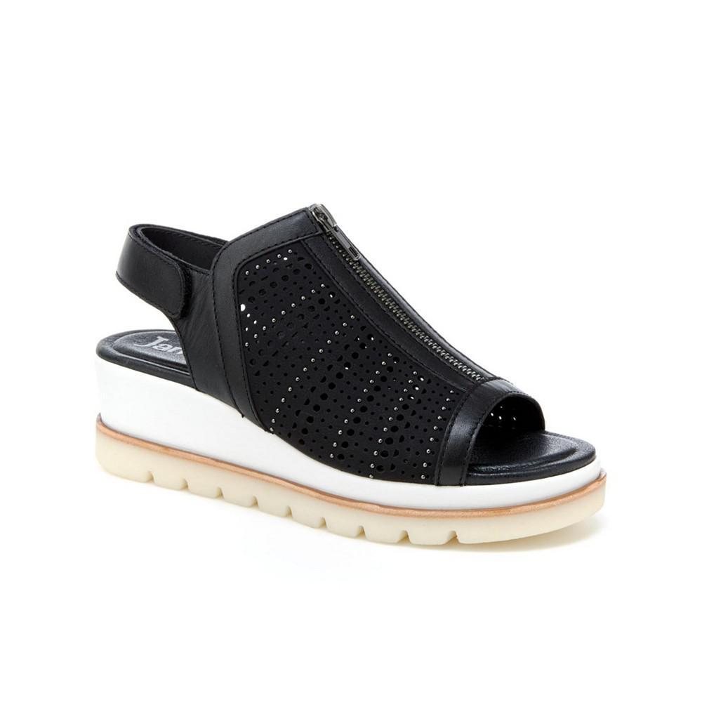 商品Jambu|Women's Harmonia Zipper Wedge Sandals,价格¥626,第1张图片