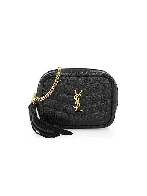 商品Yves Saint Laurent|Micro Lou Matelassé Leather Camera Bag,价格¥5969,第1张图片