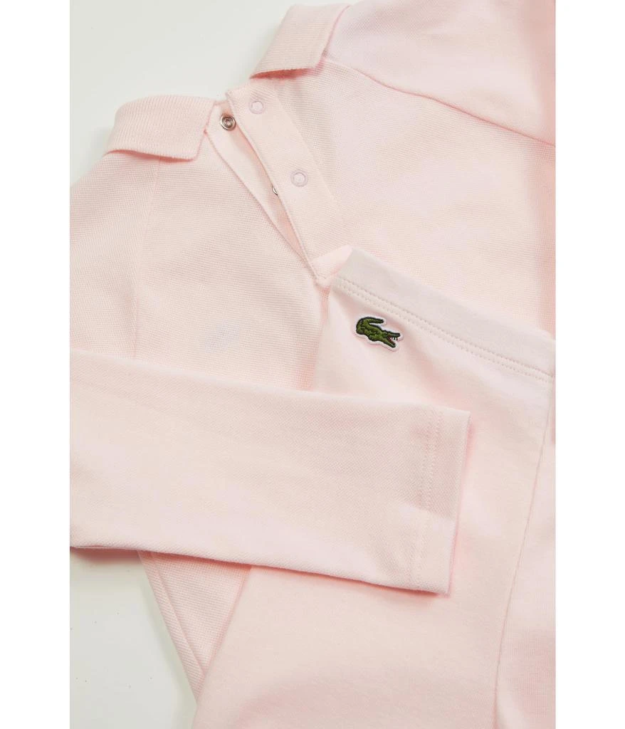 商品Lacoste|Long Sleeve Collared with Leggings PJ Giftset (Toddler),价格¥479,第2张图片详细描述